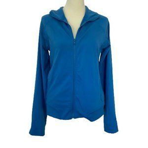 Old Navy Blue Zippered Yoga Jacket